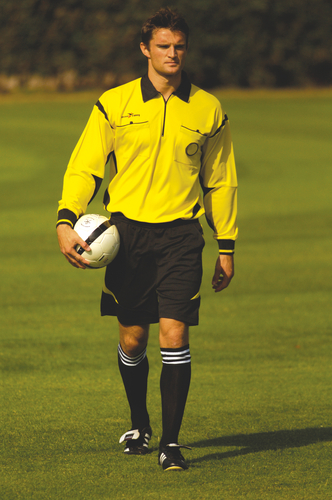 Precision Training Yellow Referee Shirt 2014 onwards