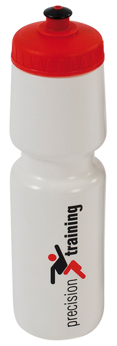 Precision Training 750ml Screw Top Water Bottle (White)